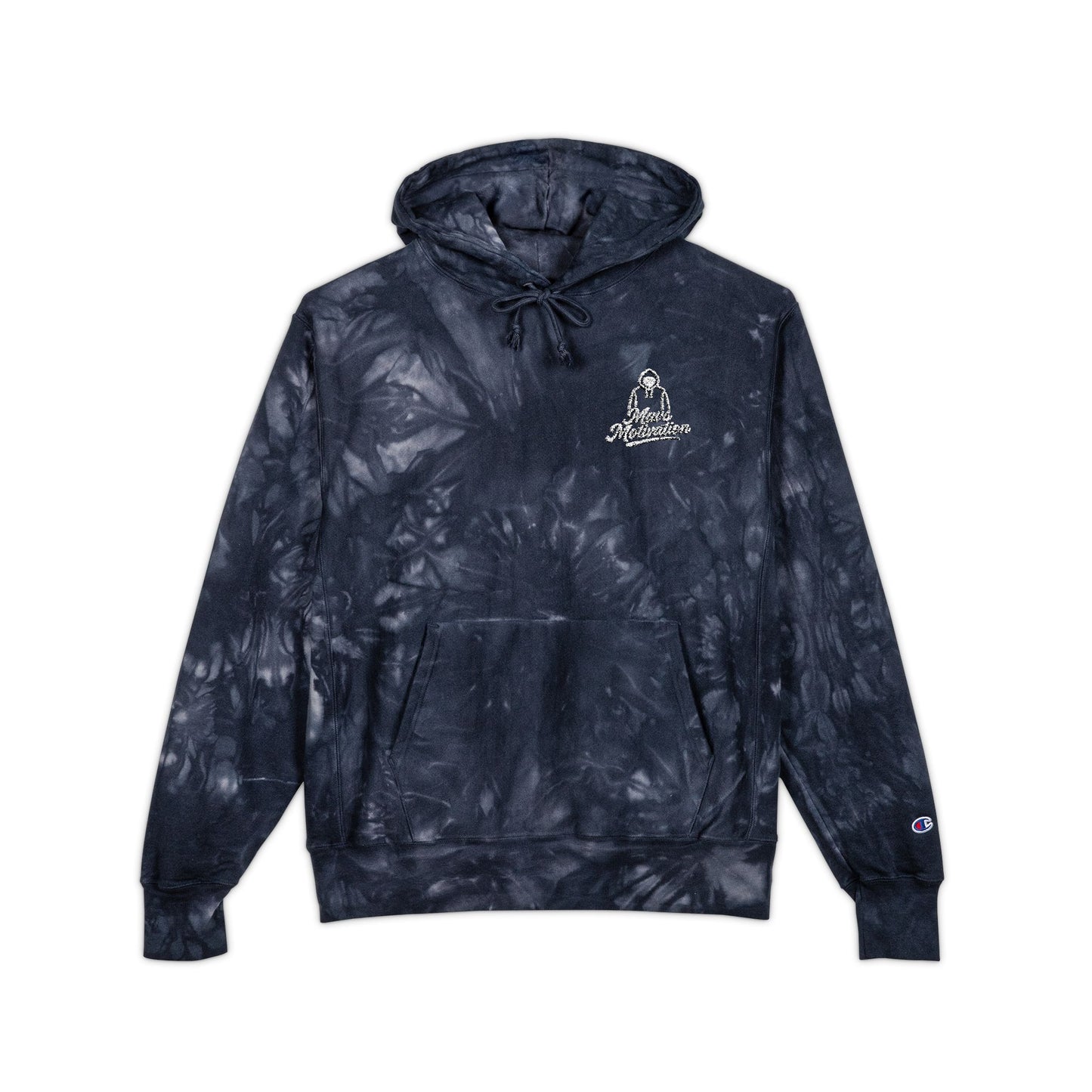 Tie-Dye Embroidery Logo Hoodie
