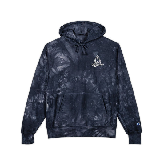 Tie-Dye Embroidery Logo Hoodie