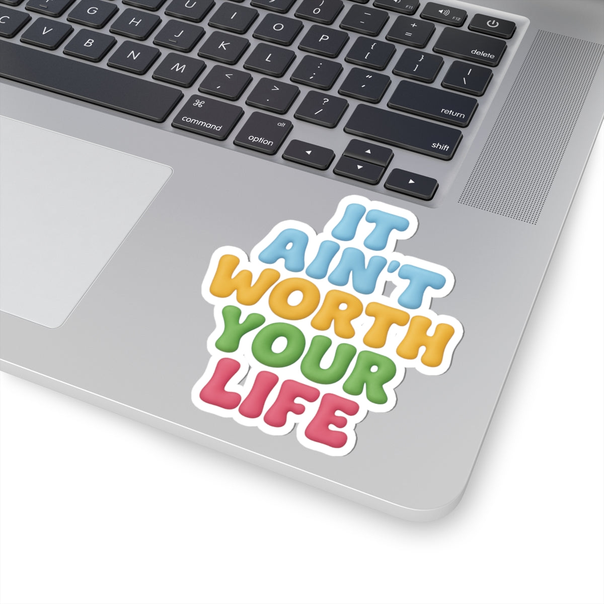 It Ain't Worth Your Life Sticker