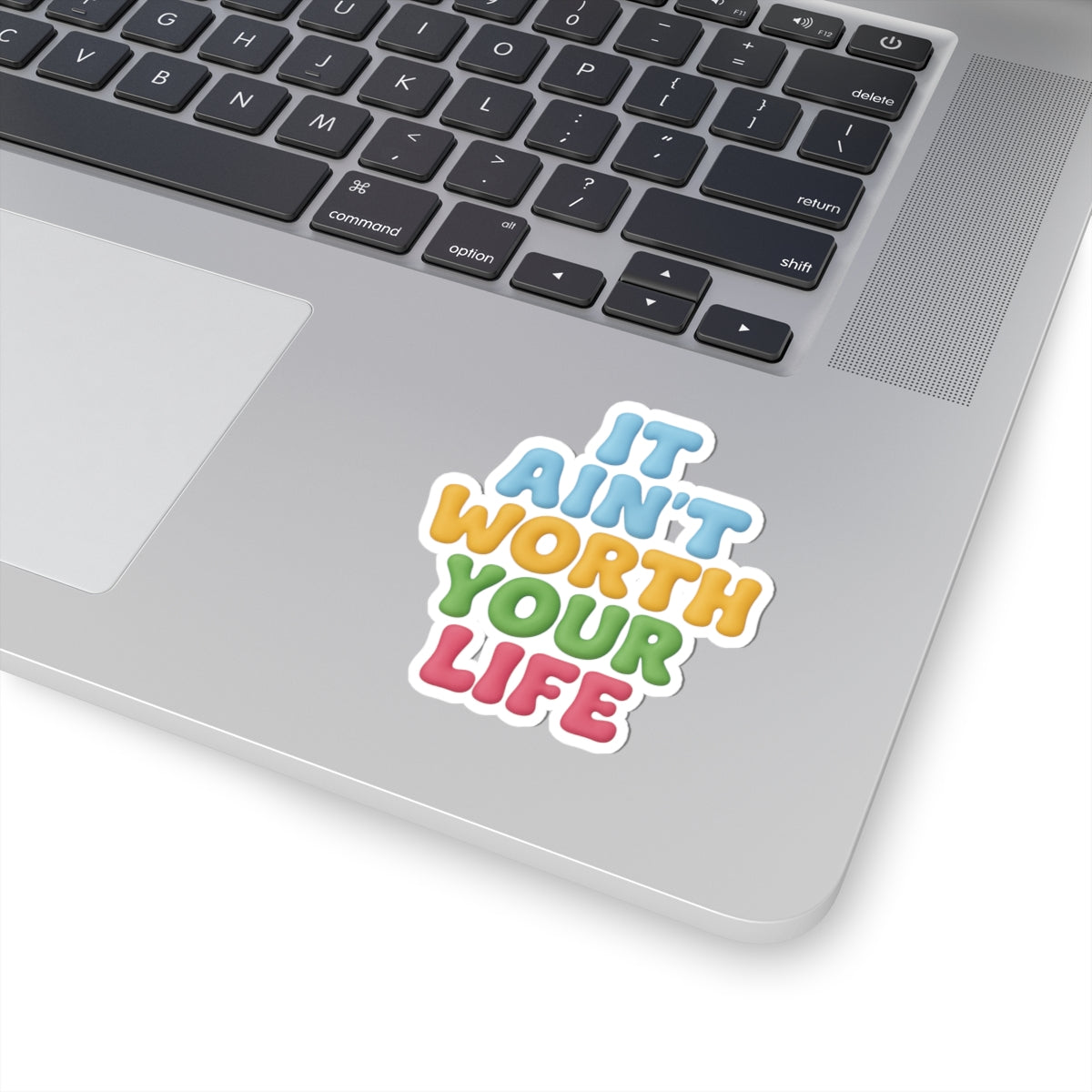It Ain't Worth Your Life Sticker