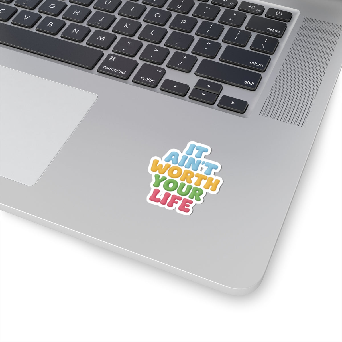 It Ain't Worth Your Life Sticker